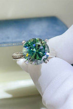 5 Carat Moissanite 925 Sterling Silver Ring for a perfect OOTD – dress to impress outfits from Amexza