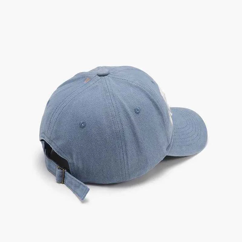 Distressed Cotton Baseball Cap for a perfect OOTD – dress to impress outfits from Amexza