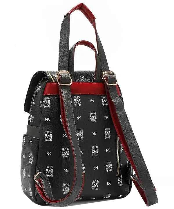 Nicole Lee USA Cat Eco-Leather Convertible Backpack Bag for a perfect OOTD – dress to impress outfits from Amexza