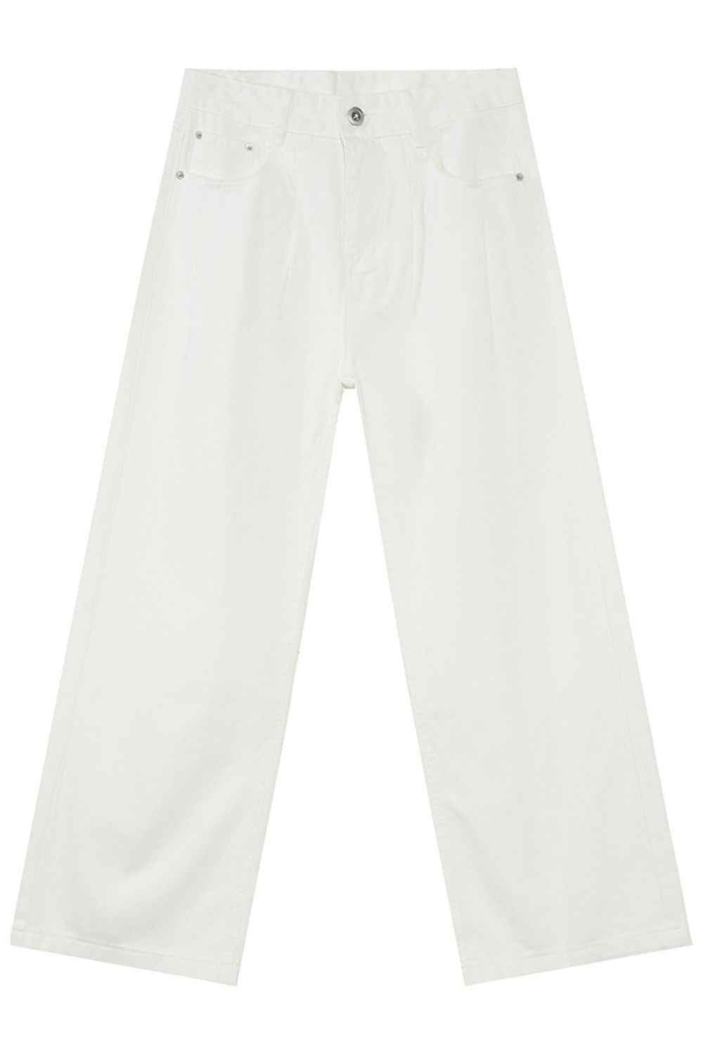 Mid Rise Men's Jeans with Pockets Ivory for a perfect OOTD – dress to impress outfits from Amexza