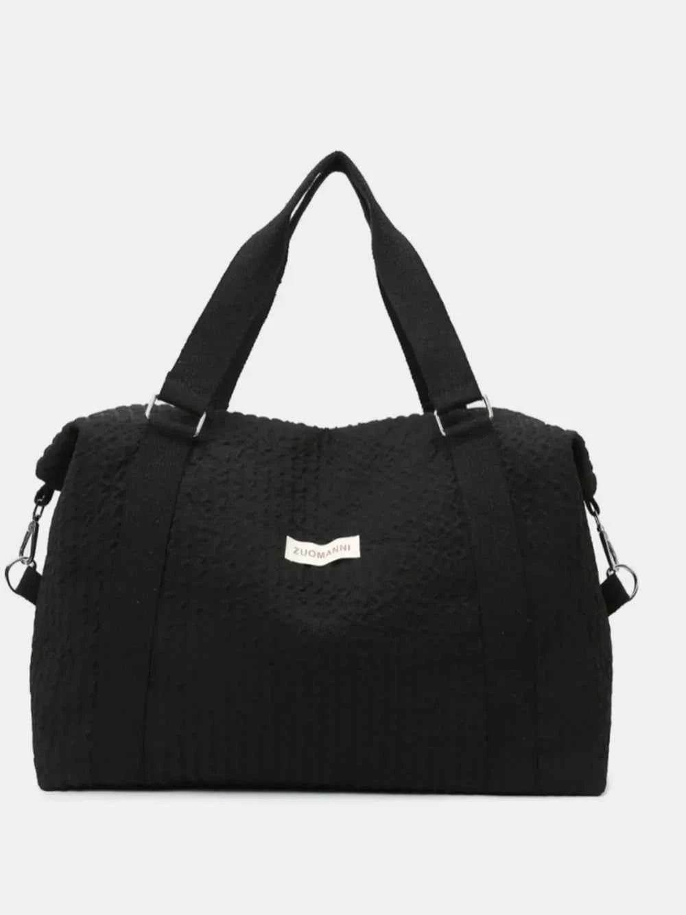 Texture Oxford Cloth Travel Bag for a perfect OOTD – dress to impress outfits from Amexza