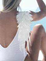 Backless Wide Strap Parent-Child Swimwear for a perfect OOTD – dress to impress outfits from Amexza