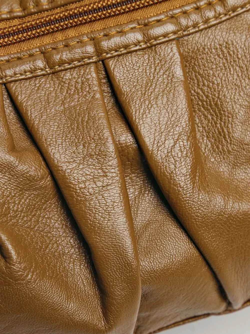 PU Leather Ruched Adjustable Strap Shoulder Bag for a perfect OOTD – dress to impress outfits from Amexza