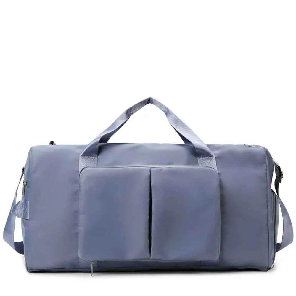 Wet and Dry Separation Travel Bag Dusty Blue One Size for a perfect OOTD – dress to impress outfits from Amexza