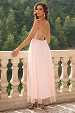 Lace-Up Backless Mesh Dress for a perfect OOTD – dress to impress outfits from Amexza