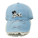 Dog Bow Adjustable Baseball Cap for a perfect OOTD – dress to impress outfits from Amexza