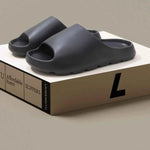 Open Toe Platform Slippers Black for a perfect OOTD – dress to impress outfits from Amexza