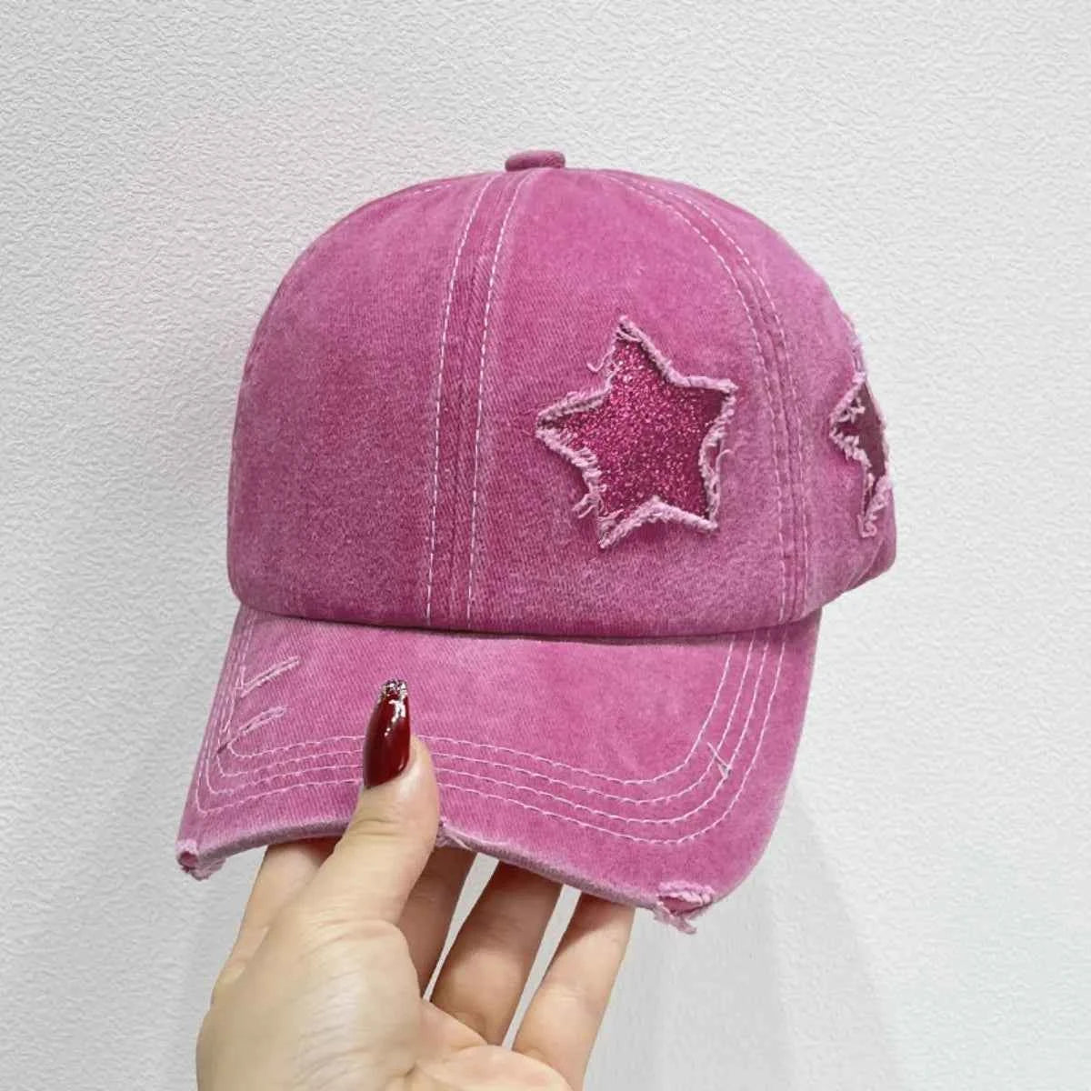 Star Adjustable Baseball Cap for a perfect OOTD – dress to impress outfits from Amexza