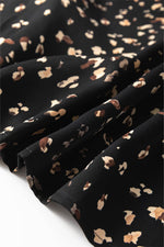 Printed Mock Neck Balloon Sleeve Blouse for a perfect OOTD – dress to impress outfits from Amexza