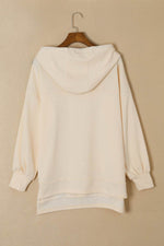 Drawstring Plaid Long Sleeve Hoodie for a perfect OOTD – dress to impress outfits from Amexza