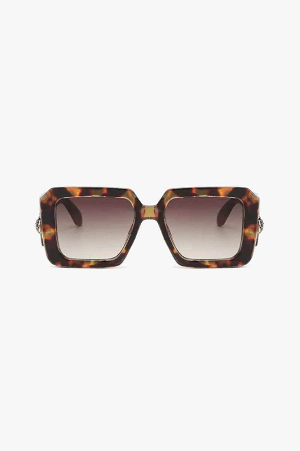 Polycarbonate Frame Square Sunglasses for a perfect OOTD – dress to impress outfits from Amexza