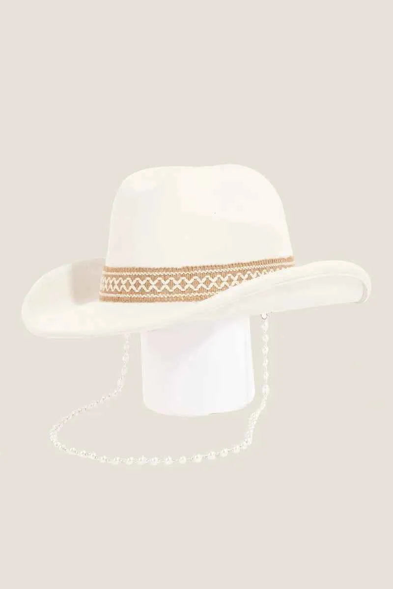 Fame Ornate Band Cowboy Hat Iv One Size for a perfect OOTD – dress to impress outfits from Amexza