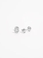 925 Sterling Silver Zircon Star Stud Earrings for a perfect OOTD – dress to impress outfits from Amexza