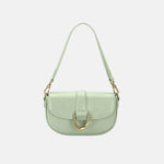 David Jones PU Leather Shoulder Bag Apple Green One Size for a perfect OOTD – dress to impress outfits from Amexza