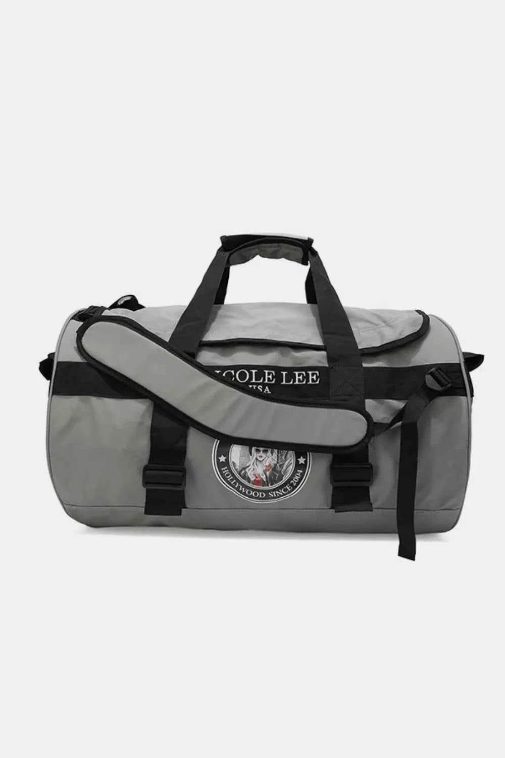 Nicole Lee USA Large Duffel Bag Grey One Size for a perfect OOTD – dress to impress outfits from Amexza