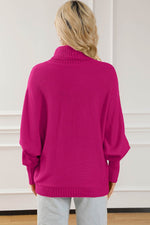 Merry Letter Embroidered High Neck Sweater for a perfect OOTD – dress to impress outfits from Amexza