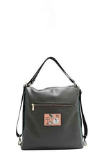 Nicole Lee USA Multifunction Adjustable Strap Eco-Leather Backpack for a perfect OOTD – dress to impress outfits from Amexza