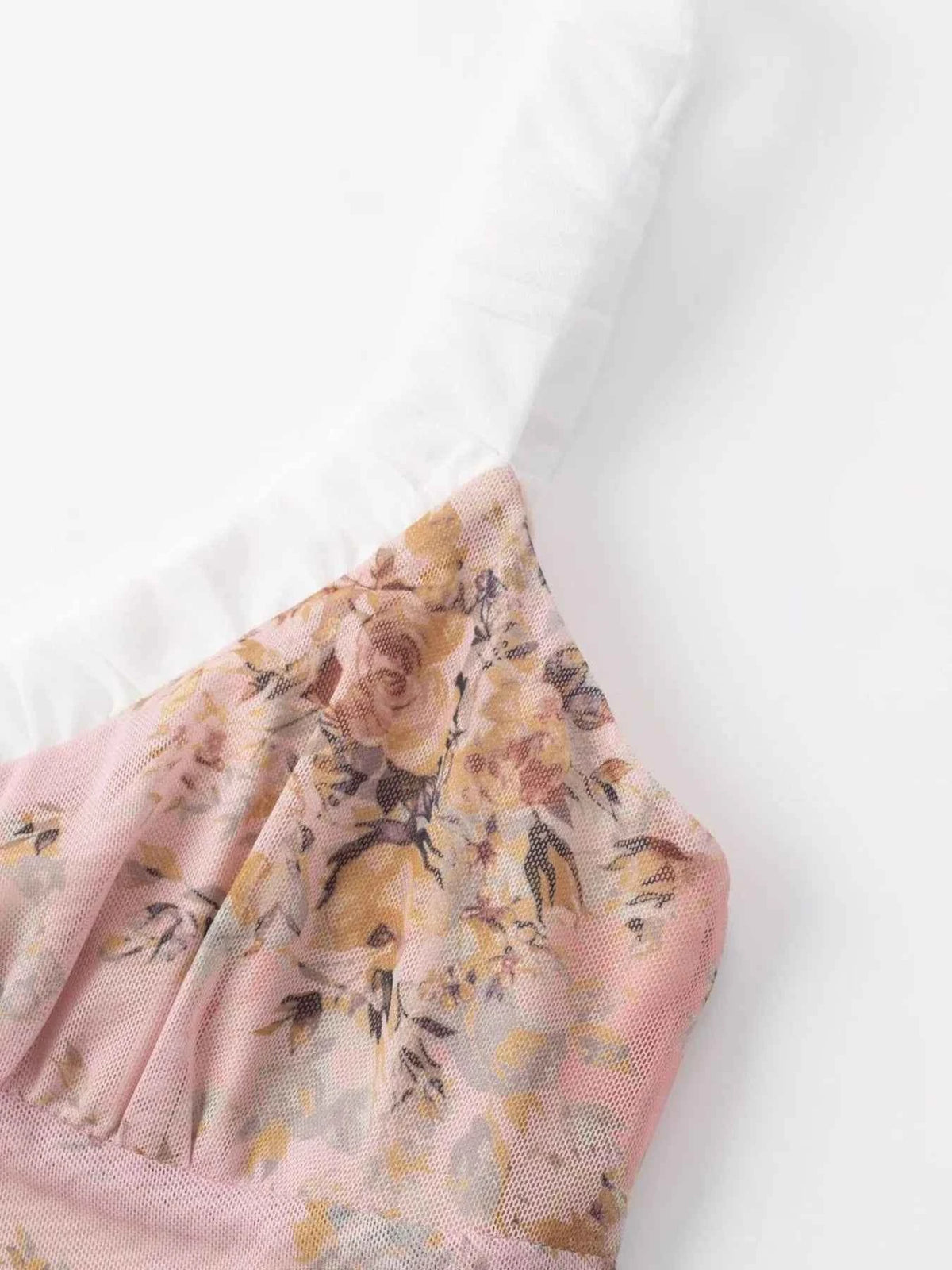 Floral Print Maxi Cami Dress with V-Neck