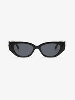 Polycarbonate Frame Cat-Eye Sunglasses Black One Size for a perfect OOTD – dress to impress outfits from Amexza
