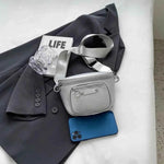 Texture PU Leather Crossbody Bag for a perfect OOTD – dress to impress outfits from Amexza