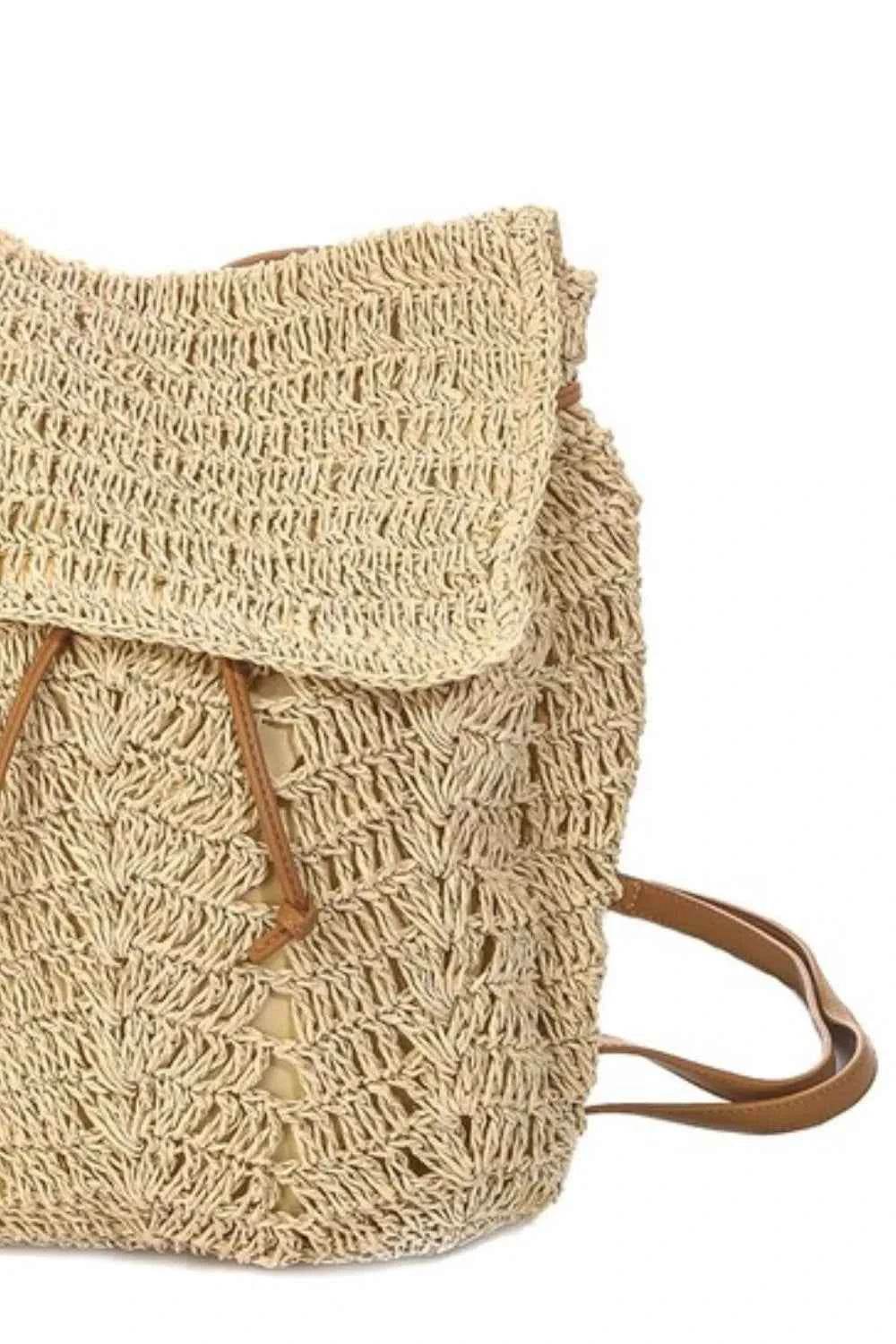 Straw Braided Fashion Backpack for a perfect OOTD – dress to impress outfits from Amexza