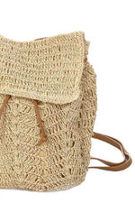Straw Braided Fashion Backpack for a perfect OOTD – dress to impress outfits from Amexza
