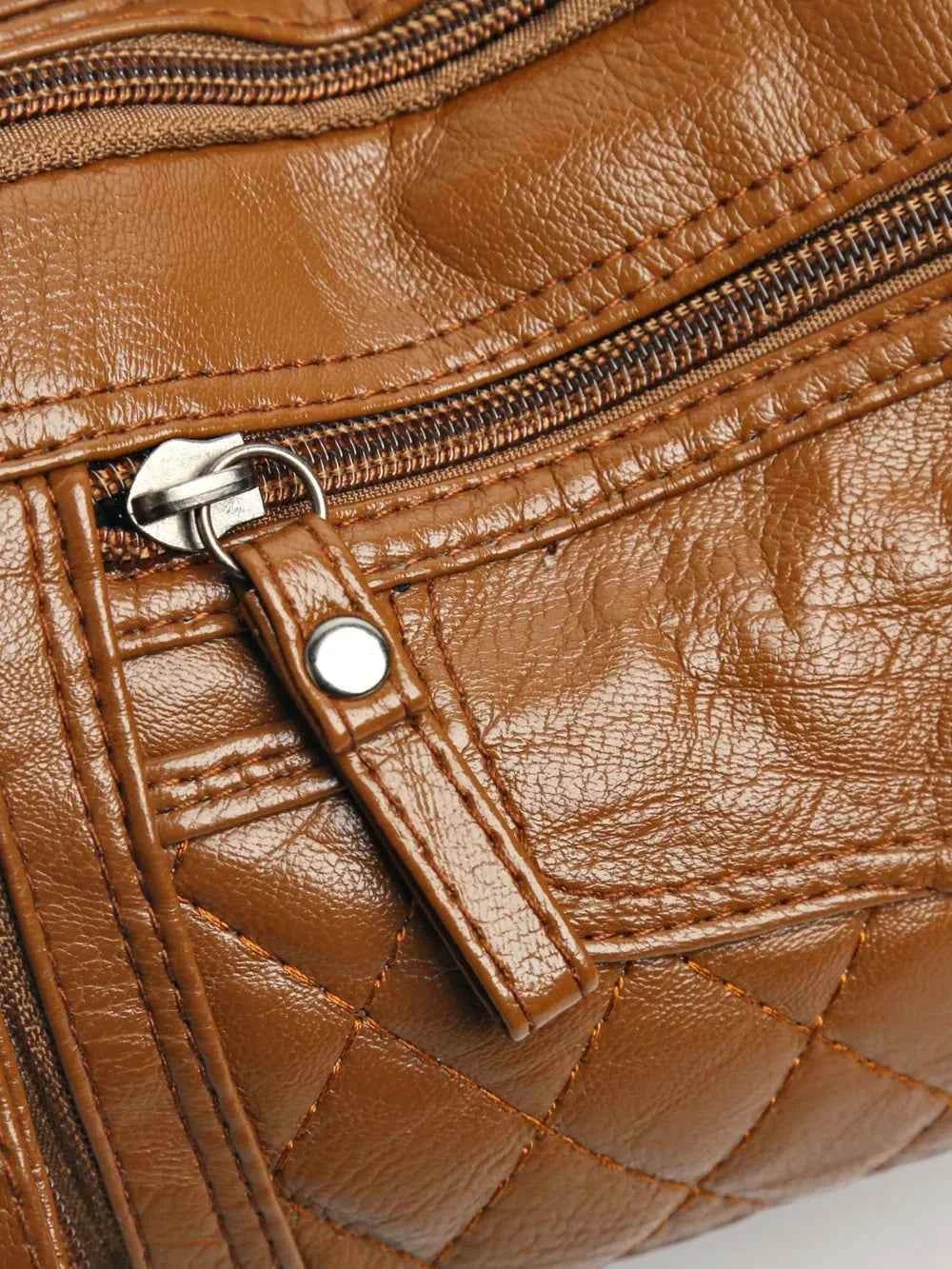 PU Leather Multi Pockets Adjustable Strap Shoulder Bag for a perfect OOTD – dress to impress outfits from Amexza