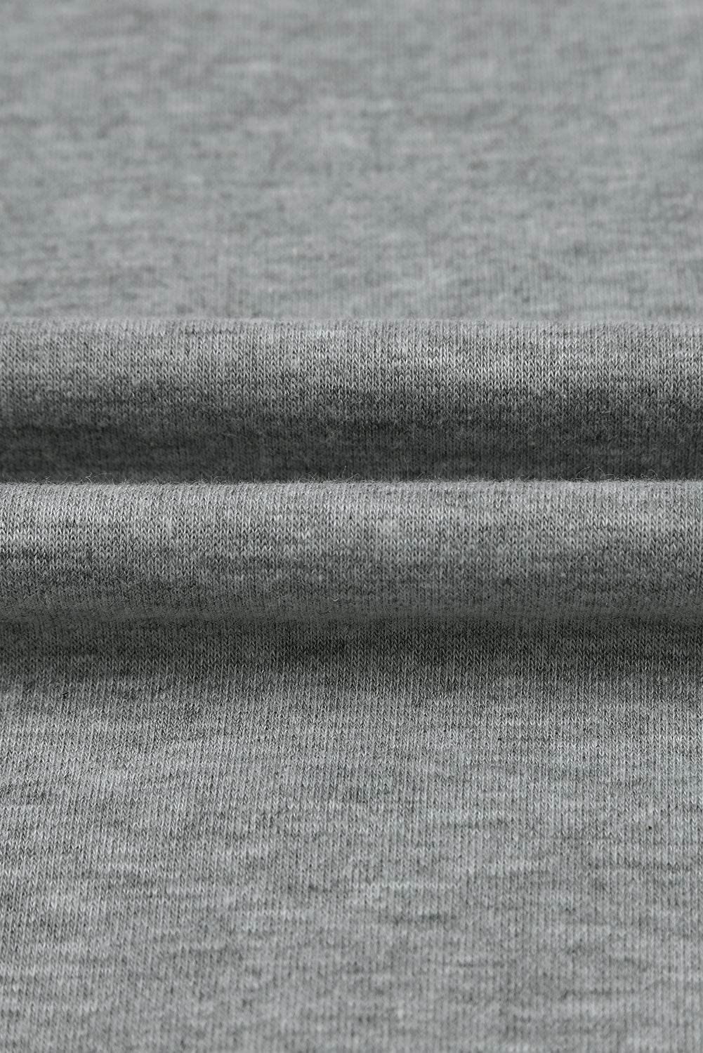 Drawstring Quarter Snap Cap Sleeve Hoodie for a perfect OOTD – dress to impress outfits from Amexza