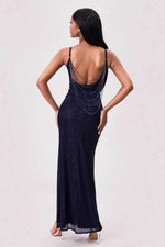 Split Sequin Backless Maxi Cami Dress for a perfect OOTD – dress to impress outfits from Amexza
