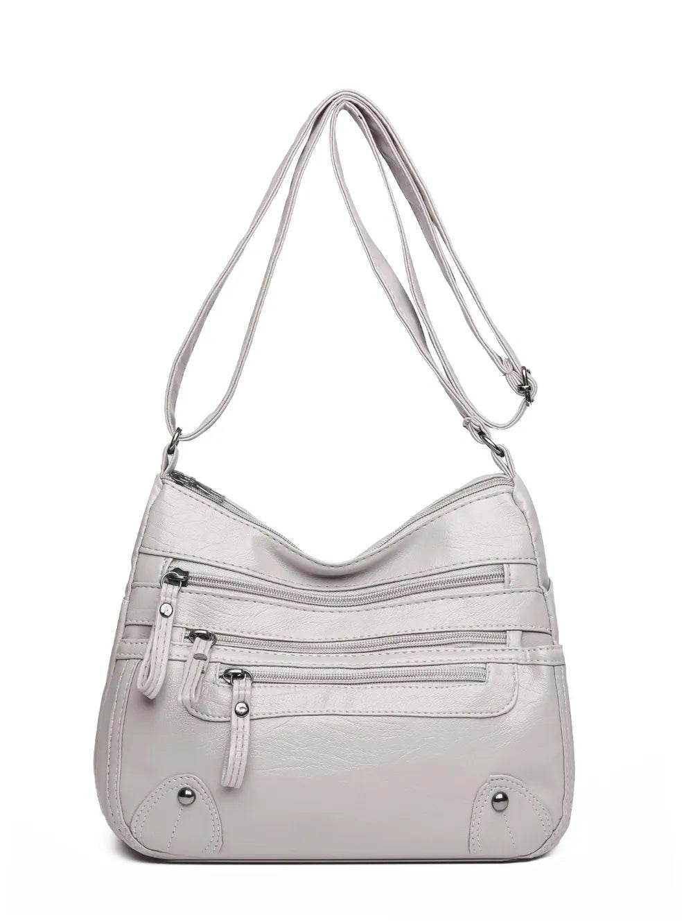 PU Leather Multi Pockets Shoulder Bag for a perfect OOTD – dress to impress outfits from Amexza