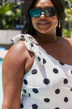 Marina West Swim Deep End One-Shoulder One-Piece Swimsuit for a perfect OOTD – dress to impress outfits from Amexza