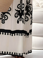 Printed Spaghetti Strap Sleeveless Maxi Dress - Amexza