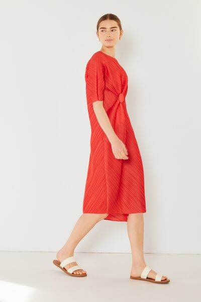 Marina West Swim Pleated Dolman Sleeve Dress for a perfect OOTD – dress to impress outfits from Amexza