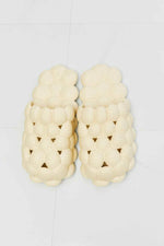 NOOK JOI Laid Back Bubble Slides in Khaki for a perfect OOTD – dress to impress outfits from Amexza