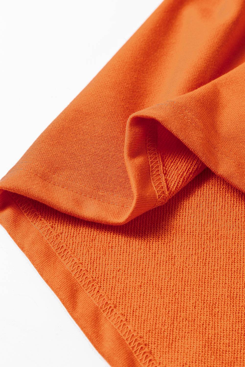 High-Low Round Neck Long Sleeve Sweatshirt for a perfect OOTD – dress to impress outfits from Amexza