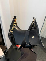 PU Leather Shoulder Bag with EarPods Bag for a perfect OOTD – dress to impress outfits from Amexza