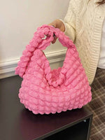 Cloud Puff Shoulder Bag Hot Pink One Size for a perfect OOTD – dress to impress outfits from Amexza