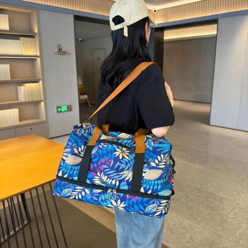 Canvas Printed Travel Bag for a perfect OOTD – dress to impress outfits from Amexza