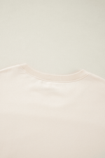 Slit Color Block Long Sleeve Sweatshirt for a perfect OOTD – dress to impress outfits from Amexza