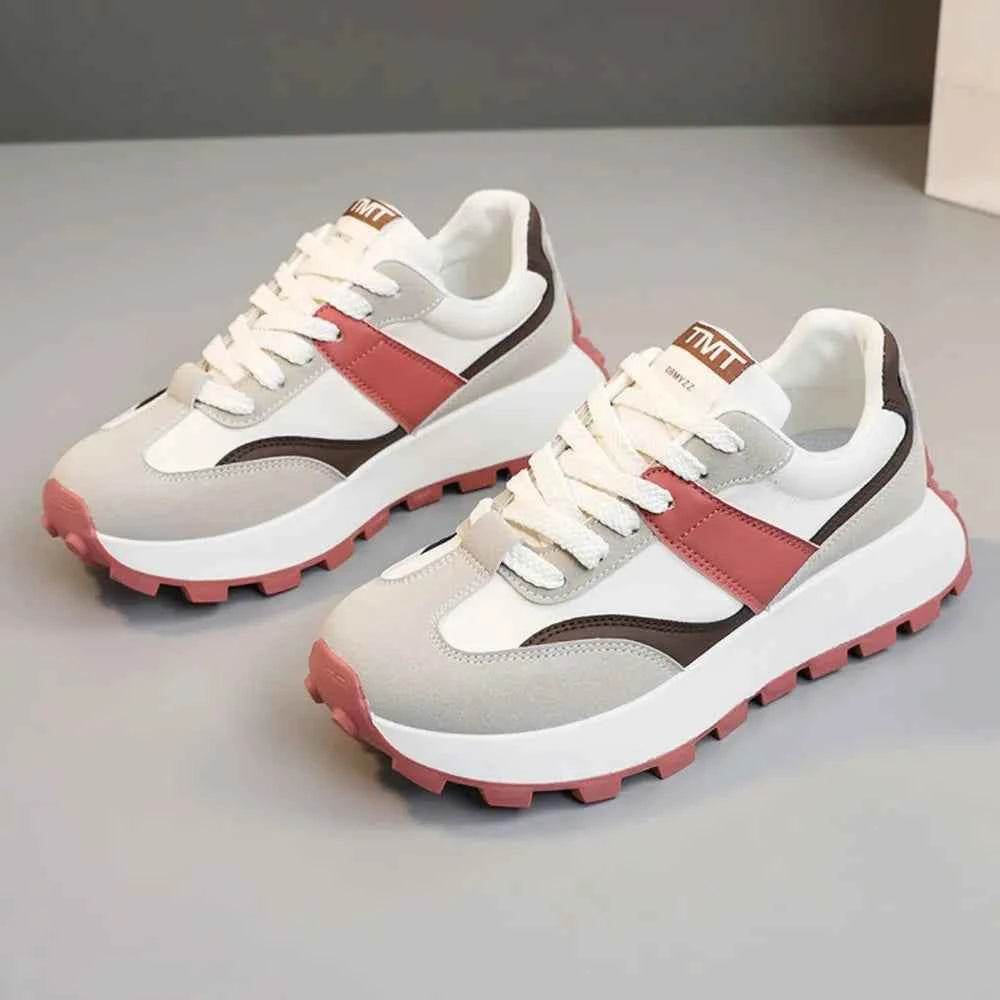 Contrast Round Toe Platform Athletic for a perfect OOTD – dress to impress outfits from Amexza