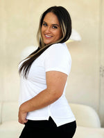 Basic Bae Full Size Round Neck Short Sleeve T-Shirt - Amexza