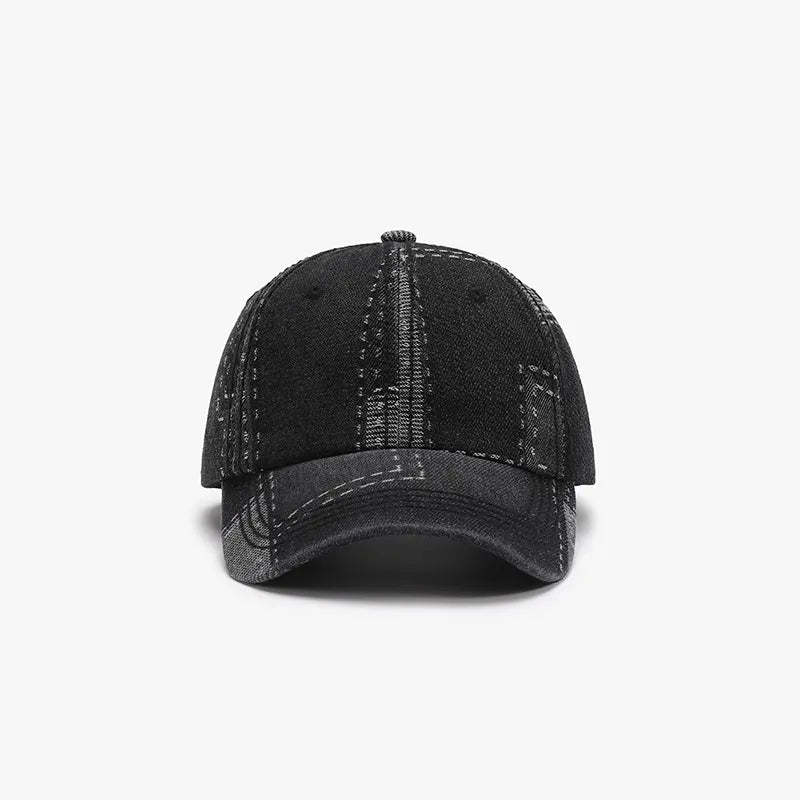 Adjustable Cotton Baseball Cap Black One Size for a perfect OOTD – dress to impress outfits from Amexza