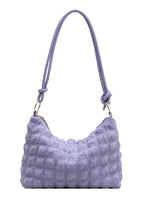 Quilted Bubble Textured Shoulder Bag for a perfect OOTD – dress to impress outfits from Amexza