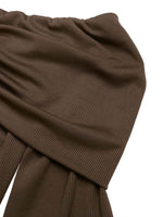 Off-Shoulder Long Sleeve Bodycon Maxi Dress