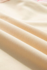 Printed Round Neck Long Sleeve Sweatshirt for a perfect OOTD – dress to impress outfits from Amexza