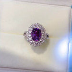 2 Carat Moissanite 925 Sterling Silver Ring for a perfect OOTD – dress to impress outfits from Amexza