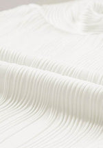 Texture Round Neck Long Sleeve Sweatshirt for a perfect OOTD – dress to impress outfits from Amexza