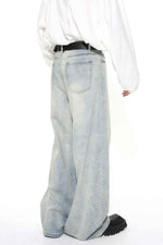 Washed Straight Leg Jeans for a perfect OOTD – dress to impress outfits from Amexza