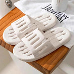 Open Toe Platform Slippers White for a perfect OOTD – dress to impress outfits from Amexza