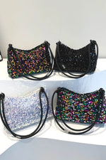 Sequin Double Strap Shoulder Bag for a perfect OOTD – dress to impress outfits from Amexza